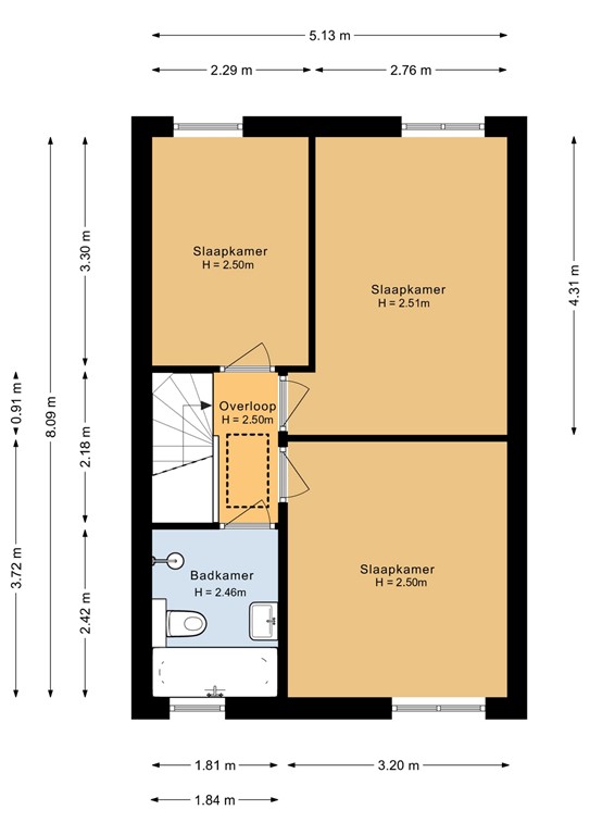 mediumsize floorplan